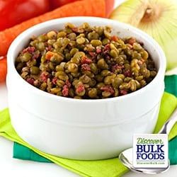 bacon flavored split pea soup