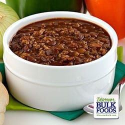 natural chili soup