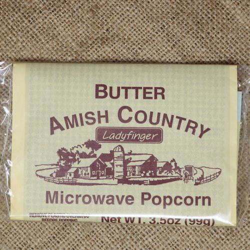 Microwave Popcorn Buttery Ladyfinger