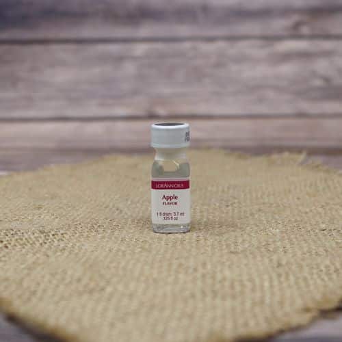 Small bottle of Apple flavoring oil