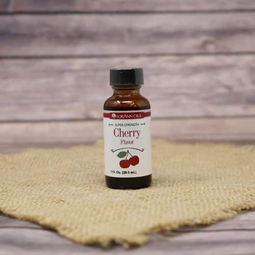 Small bottle of Cherry Flavor, Lorann Oil
