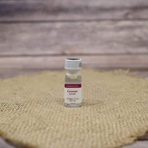 Small bottle of Coconut flavoring oil.