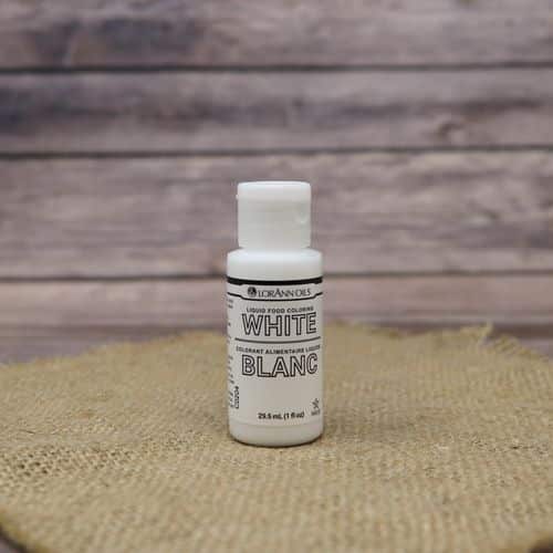 Small bottle of white Liquid Food Coloring