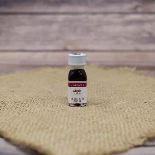 Small bottle of Maple flavored oil