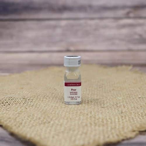 Small bottle of Pear Flavor