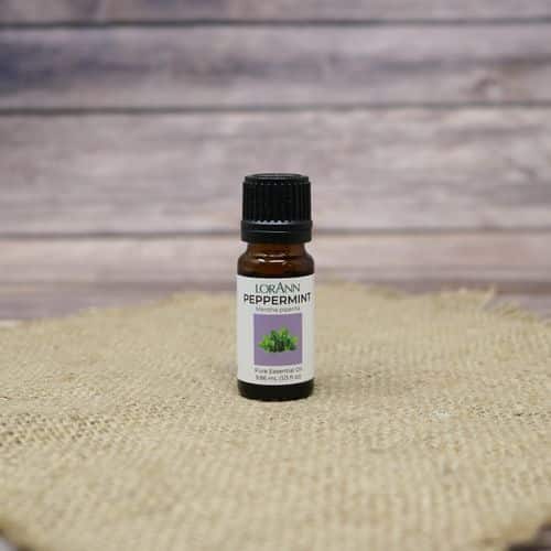 Bottle of Peppermint Oil