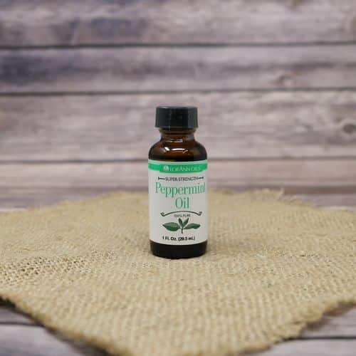 Small bottle of Peppermint Oil