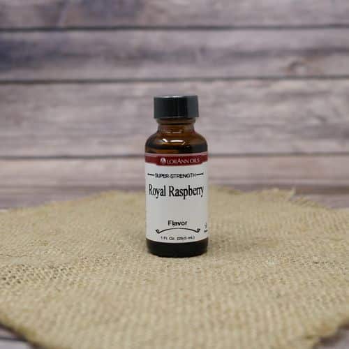 Small bottle of Royal Raspberry Flavor oil