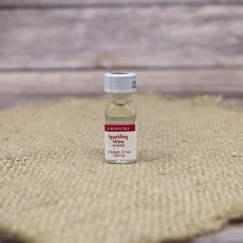Small bottle of Sparkling Wine Oil