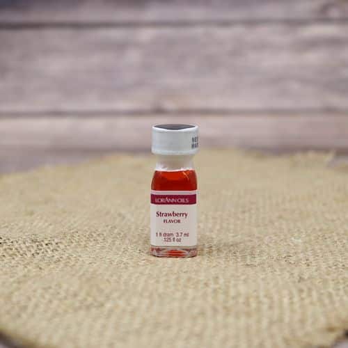 Small bottle of Strawberry oil