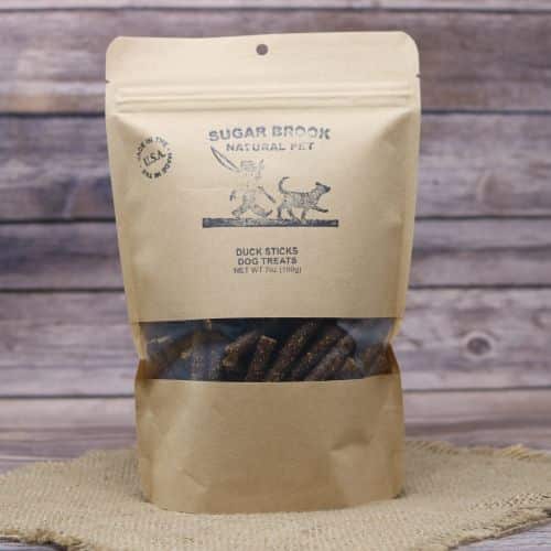 Bag of Duck Sticks Dog Treats