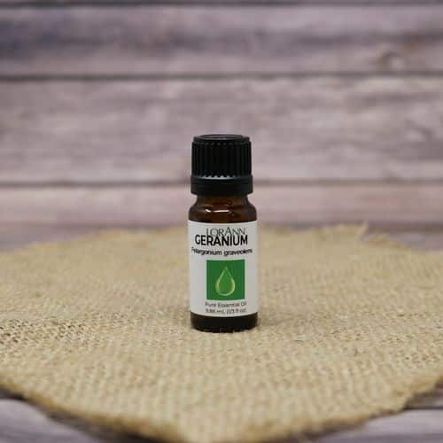 Bottle of Geranium Oil