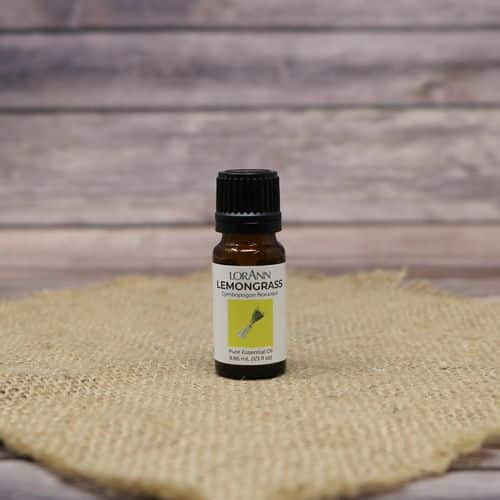 Small bottle of Lemongrass Oil