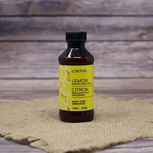 Bottle of Lemon Natural Flavor
