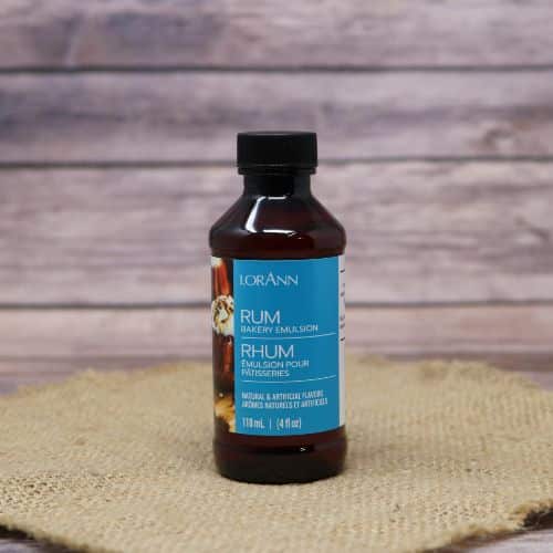 Bottle of Rum Natural & Artificial Flavor