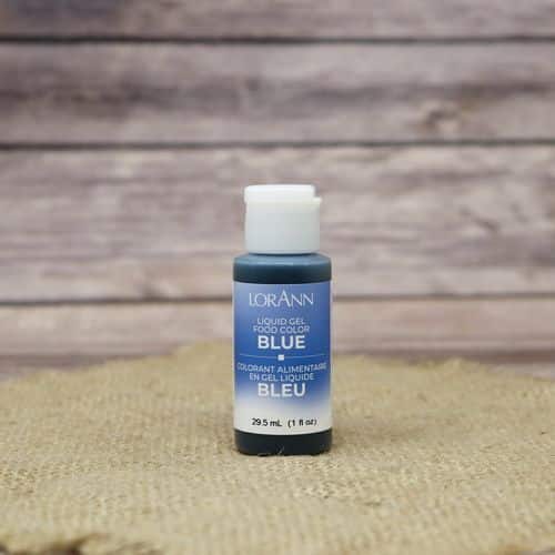 Small bottle of blue Gel Food Coloring