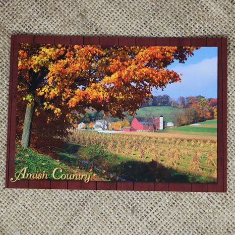postcard of autumn