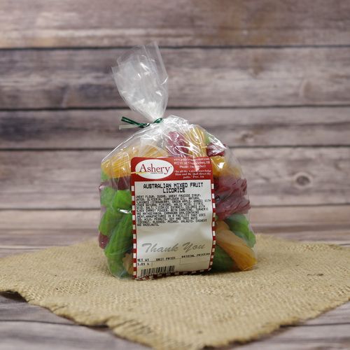 Bag of Australian Mixed Fruit Licorice
