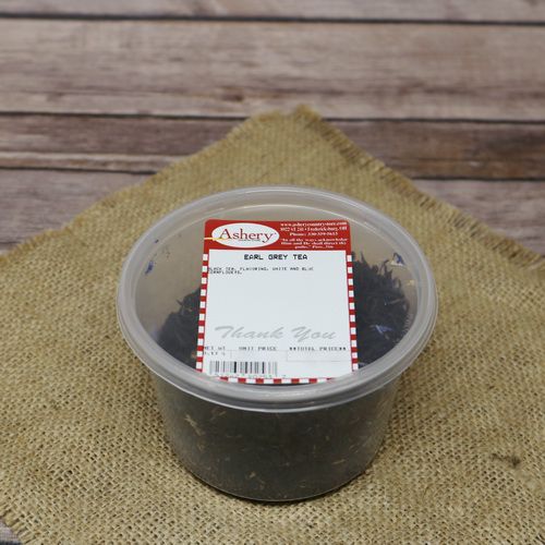 Container of Bulk Tea Earl Grey a la Creme