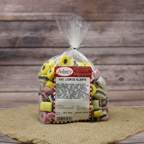 Bag of Licorice Allsorts Mini