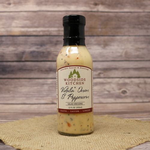 Bottle of Vidalia Onion Peppercorn Dressing
