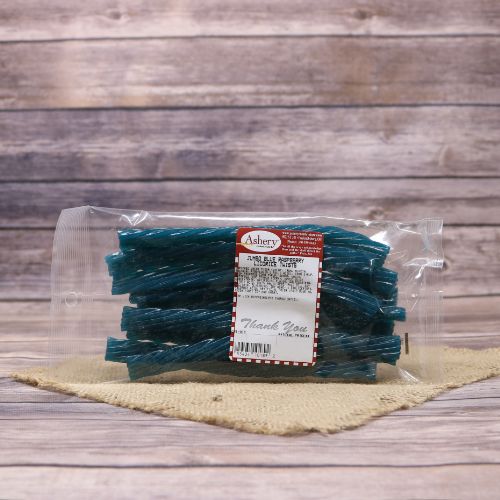 Bag of Jumbo Blue Raspberry Licorice Twists