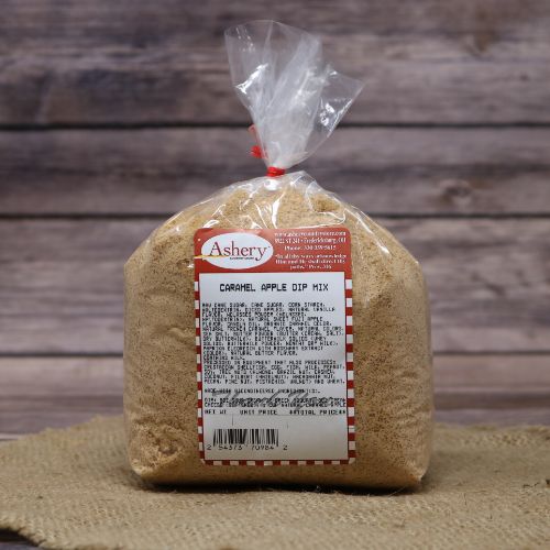 Bag of Caramel flavored Apple Dip Mix