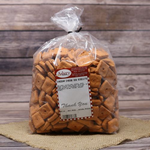 Bag of Cheddar Cheese Dog Biscuits