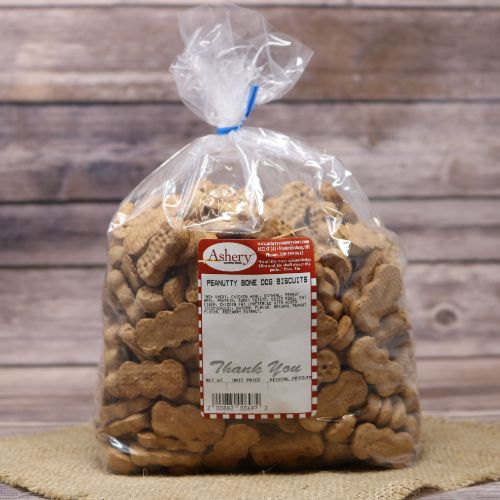 Bag of Peanutty Bone Dog Biscuits