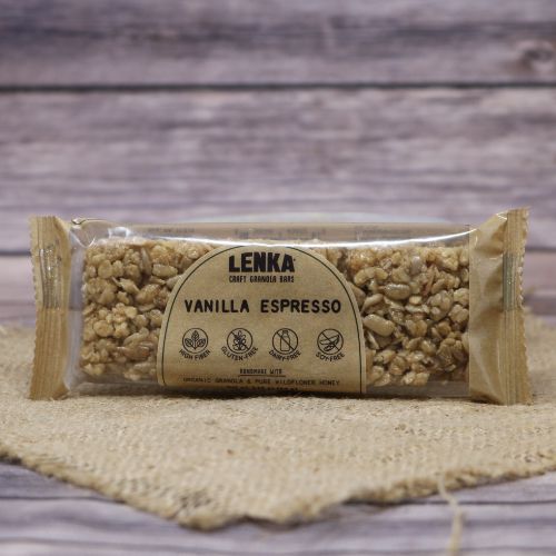 Lenka Vanilla Espresso Granola Bar